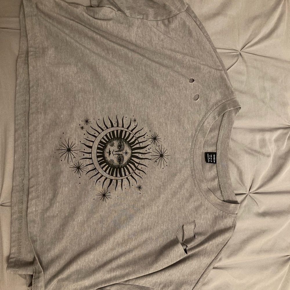 size small shein crop top